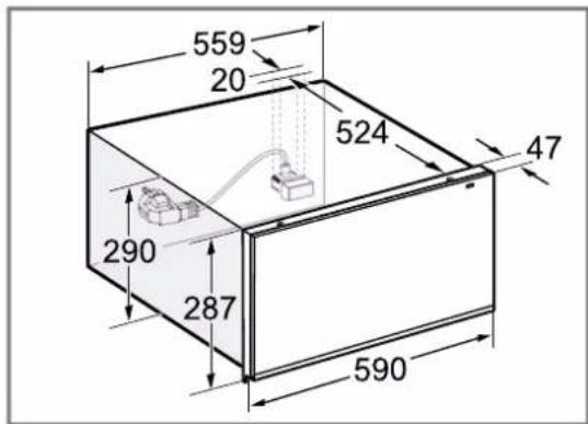 GAGGENAU WS462112 - Dimensions de l'appareil - 2