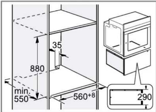 GAGGENAU WS462112 - Montage dans un élément - 4