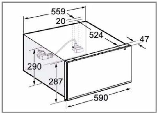 GAGGENAU WS461112 - Dimensions de l'appareil - 2