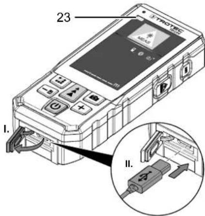 TROTEC TD200 - Recharge des batteries - 1