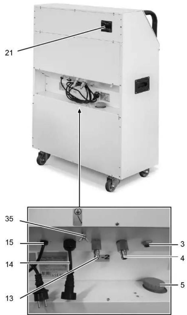 TROTEC PT 4500 S - Description de l'appareil - 1