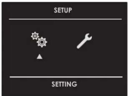 SETUP SETTING