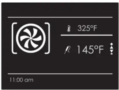 [°] 325°F ρ 145°F 11:00 am