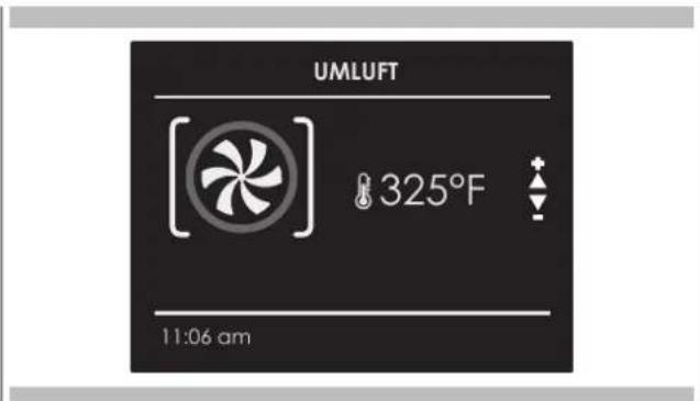 UMLuft 325°F 11:06 am