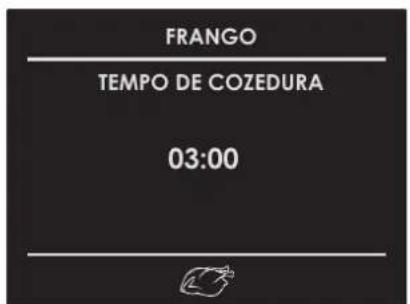 FRANGO TEMPO DE COZEDURA 03:00