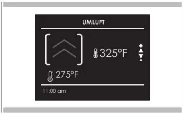UMLuft 325°F 275°F 11:00 am