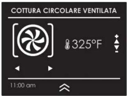 COTTURA CIRCOLARE VENTILATA 325°F 11:00 am