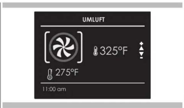 UMLuft 325°F 275°F 11:00 am