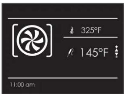 325°F 145°F 11:00 am