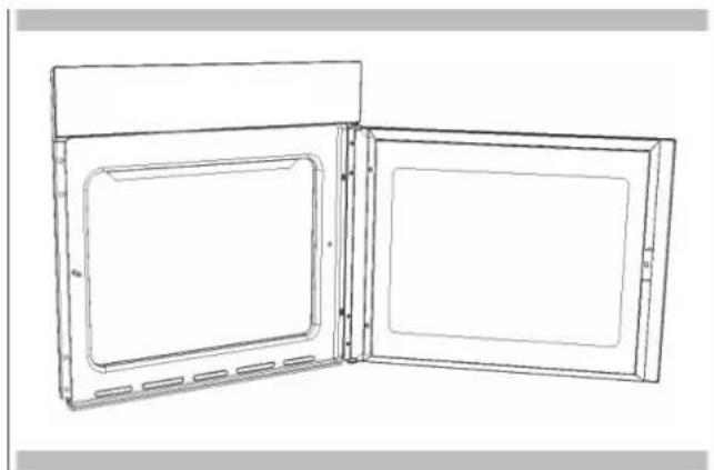 Fulgor Milano FCO 7515 TEM X - Retirer la porte du four coulissante - 1