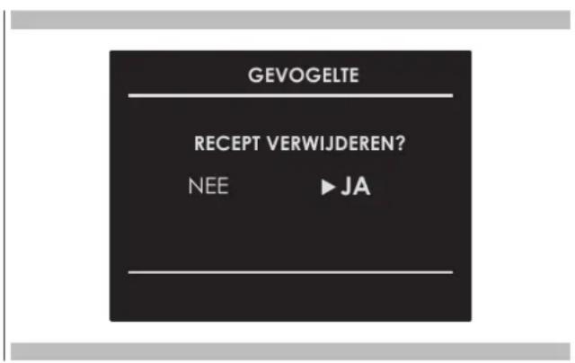 Fulgor Milano FCLCMO 4510 TEM - Een Persoonlijk recept annuleren: - 1