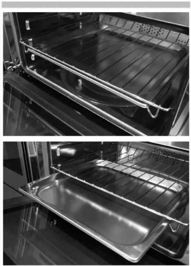 Fulgor Milano FCLCMO 4510 TEM - Assembling and disassembling the flat grill - 1