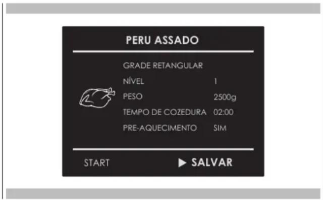 Fulgor Milano FCLCMO 4510 TEM - Guardar una receita personalizada: - 3