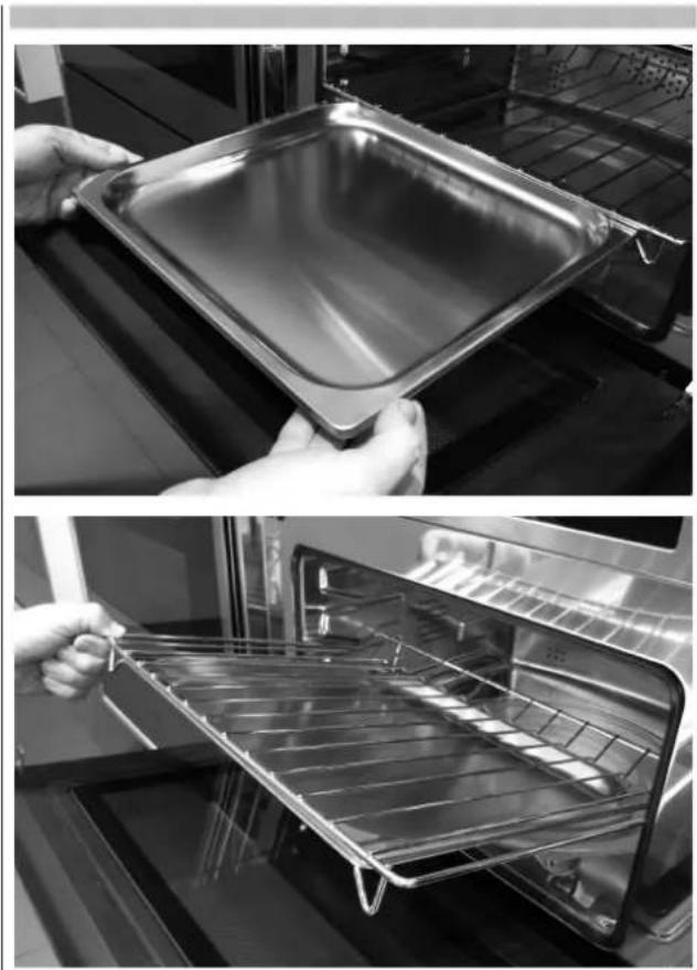 Fulgor Milano FCLCMO 4510 TEM - Assembling and disassembling the flat grill - 2