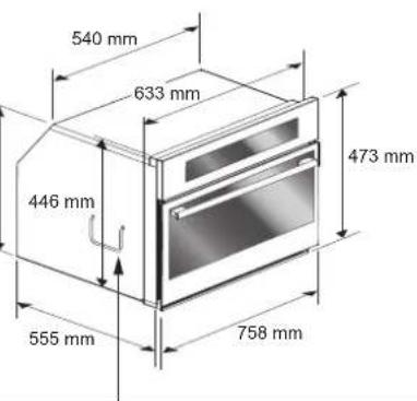 Fulgor Milano FCLCMO 4510 TEM - ESPAÇO E DIMENSOES 30 - 4