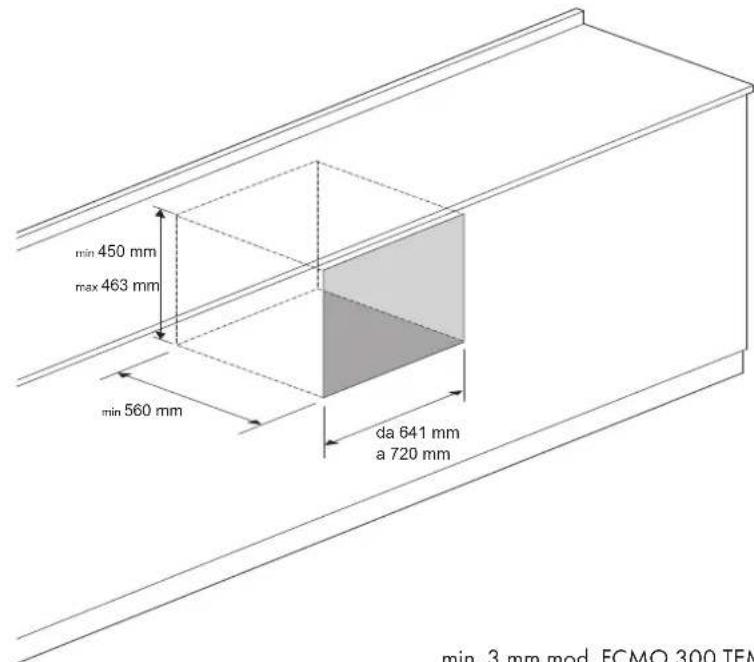 Fulgor Milano FCLCMO 4510 TEM - UITSNIJDING EN AFMETINGEN 30^ - 1