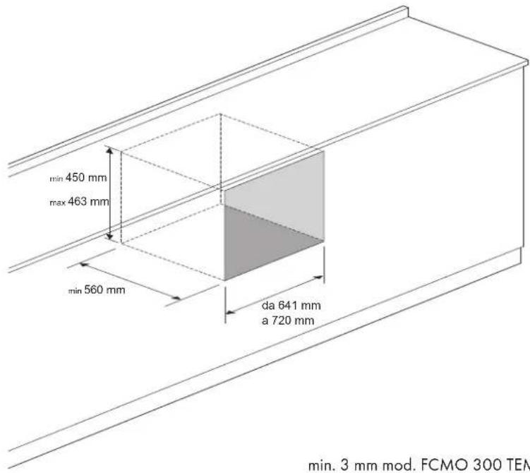 Fulgor Milano FCLCMO 4510 TEM - CUTOUT & DIMENSIONS 30 - 1