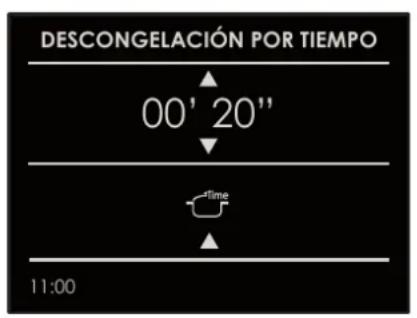 Fulgor Milano FCLCMO 4510 TEM - Función de descogelado temporizado - 1