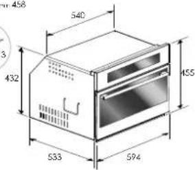 Fulgor Milano FCLCMO 4510 TEM - UITSNIJDING EN AFMETINGEN 60 cm - 4