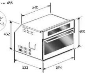 Fulgor Milano FCLCMO 4510 TEM - Instale o fornno na bancada - 4