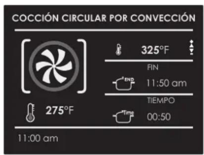 Fulgor Milano FCLCMO 4510 TEM - Ajustar un modo temporizado - 1