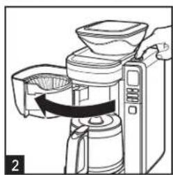 HAMILTON BEACH 45400 - Préparation du café sans utiliser le contenant à café - 4