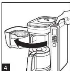 HAMILTON BEACH 45400 - Préparation du café sans utiliser le contenant à café - 2