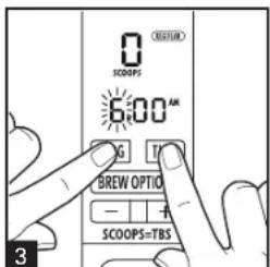 HAMILTON BEACH 45400 - Cómo Programar una Preparación Automática - 1
