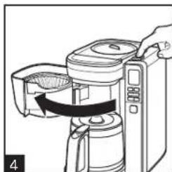HAMILTON BEACH 45400 - How to Make Coffee Without Using Grounds Container - 2