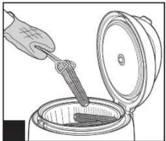 HAMILTON BEACH 37508 - Cuisson à la vapeur des aliments pendant la cuisson du riz (suite) - 7