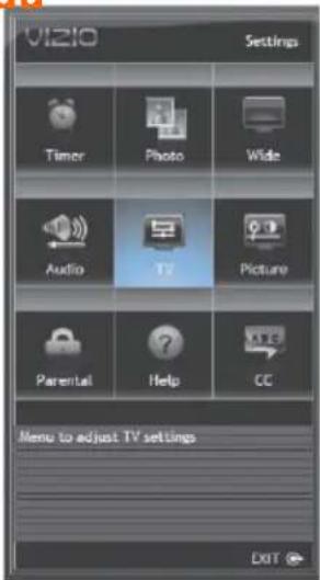 VIZIO M190VACA - Menu CC (sous-titres codés) - 2