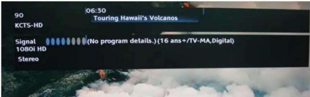 VIZIO M190VACA - Bouton INFO - 3