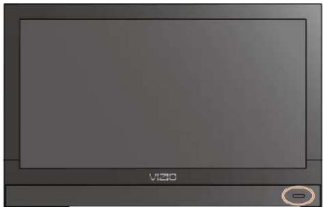 VIZIO M220VACA - Panneau de contrôle latéral - 1