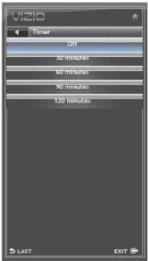 VIZIO M220VACA - Menu photo - 1