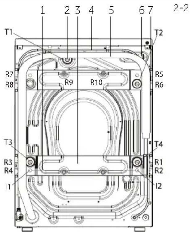 HAIER HW80B14979S8 - Description de l'appareil - 2