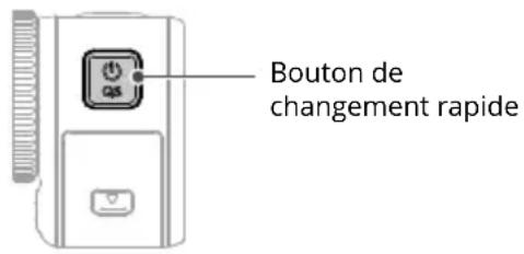 DJI Osmo Action 3 - Bouton d'ouverture/d'enregistrement - 1