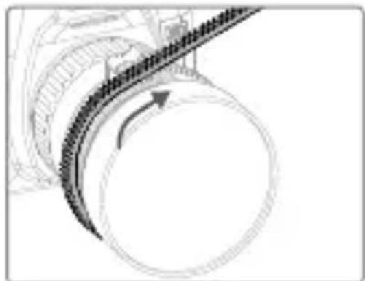 DJI Focus Gear Strip - Utilisation - 1