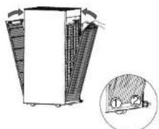 FELLOWES AeraMax SV - Procédure de remplacement des filtres - 4