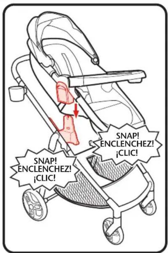 GRACO Modes Trio - WARNING - 3