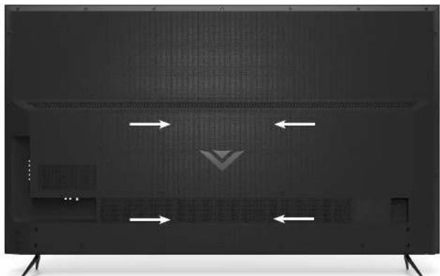 VIZIO M70F3 - Installation MURALE de la TV - 2