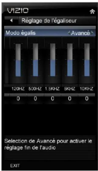 VIZIO M420NVCA - - Mode EQ (avancé) - 2