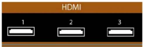 VIZIO M420NVCA - Connexions HDMI pour le décodeur de câble ou de satellite avec DVI - 1