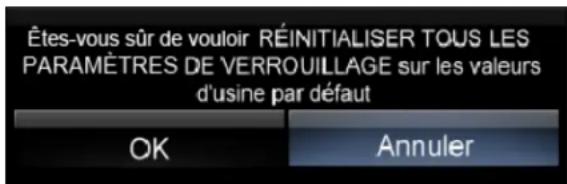 VIZIO M420NVCA - Réinitialisation des verrouillages - 1