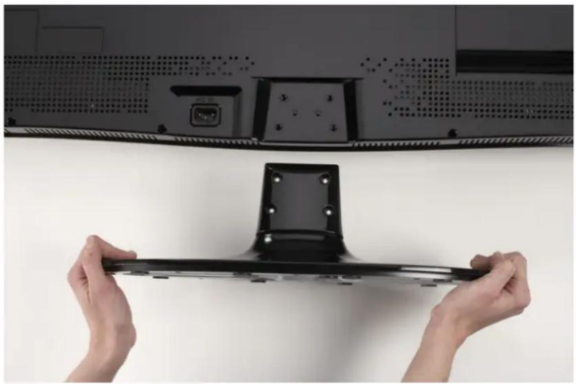 VIZIO M420NVCA - Fixez la base du support du téléviseur : - 1