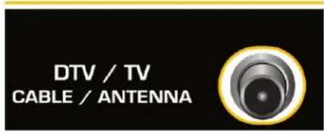 VIZIO M420NVCA - Utilisation de coaxiale (antenne) (bon) - 1
