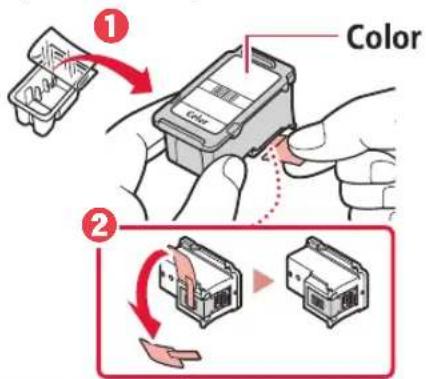 CANON Pixma TR4550 - Tonoθετησι των φυσιγγίων FINE - 3