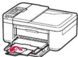 CANON Pixma TR4550 - Apne mottakerbrettforlengelsen. - 1