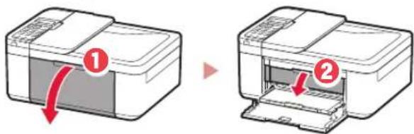 CANON Pixma TR4550 - Installera FINE-kassetterna - 2