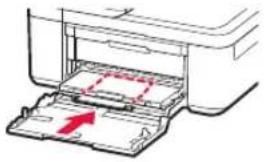 CANON Pixma TR4550 - llægning af fotopapir - 1
