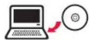 CANON Pixma TR4550 - Bruke den medfolgende installerings-CD-ROM-en (bare Windows) - 1